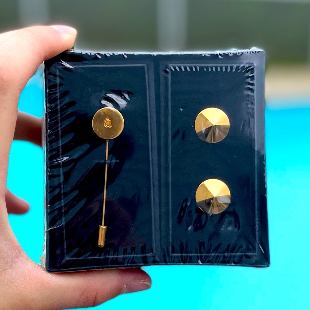 Jacket cufflinks Gold